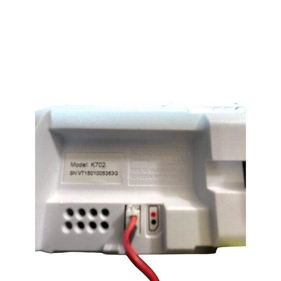 Motorola Cordless Phone Model K702 Handset Only White - Picture 5 of 7